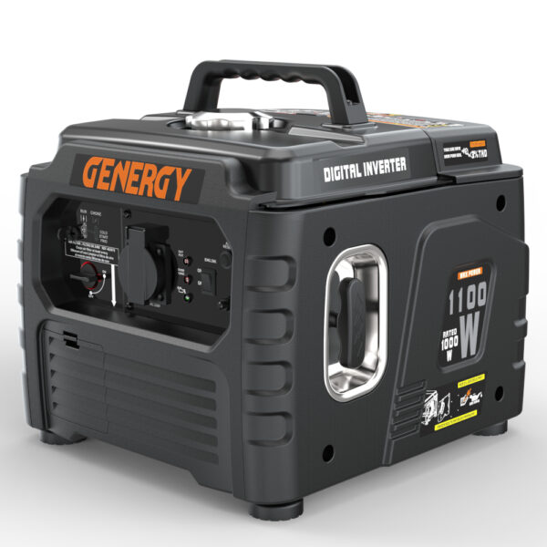 Generador Turbo 1000i Inverter 1100W 230V Arranque Manual - Imagen 2