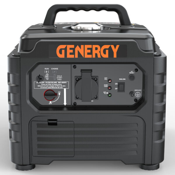 Generador Turbo 1000i Inverter 1100W 230V Arranque Manual - Imagen 3