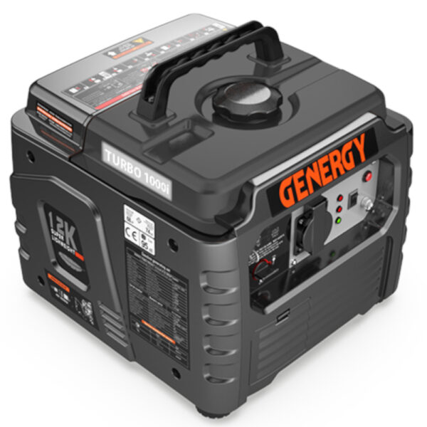 Generador Turbo 1000i Inverter 1100W 230V Arranque Manual - Imagen 4