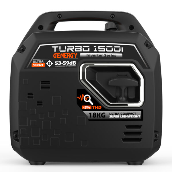 Generador Turbo 1500i Inverter 1600W 230V Arranque Manual - Imagen 3