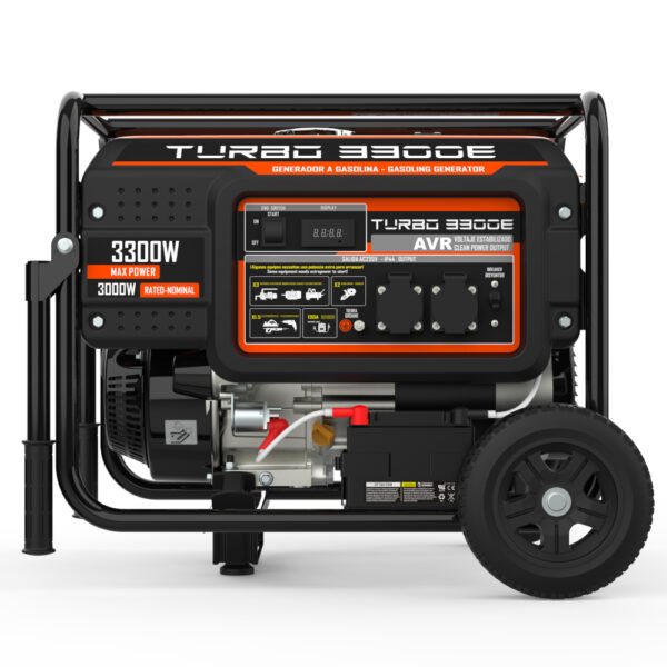 Generador Turbo 3300E Gasolina 3300W 230V Arranque Eléctrico - Imagen 3