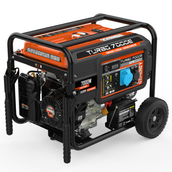 Generador Turbo 7000E Gasolina 7000W 230V Arranque Eléctrico