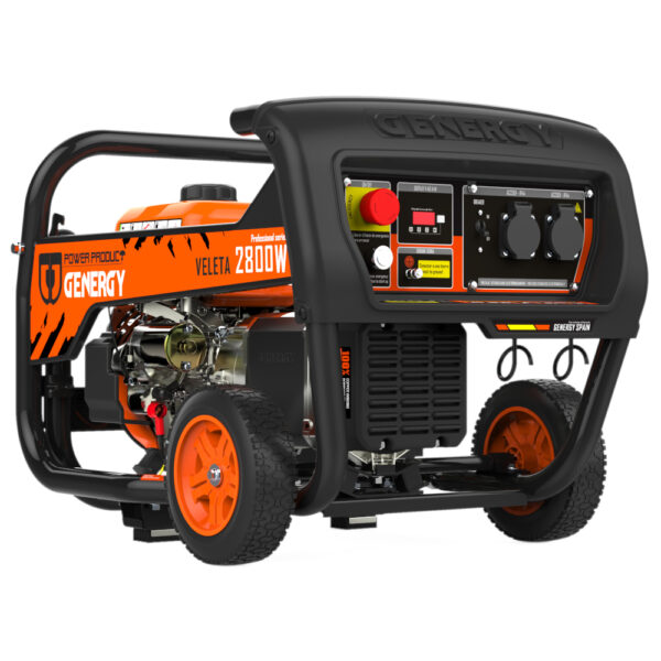 Generador 2800W-230V Gasolina Arranque Eléctrico Modelo Veleta