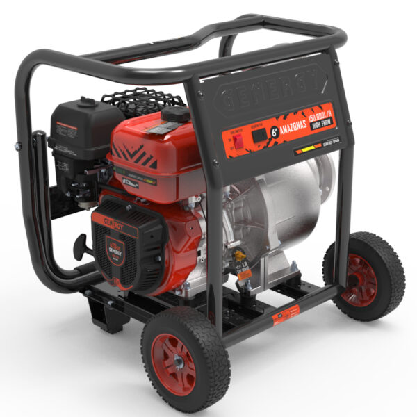 Motobomba Gasolina Amazonas 150.000 L/H 20 Mts Arranque Manual