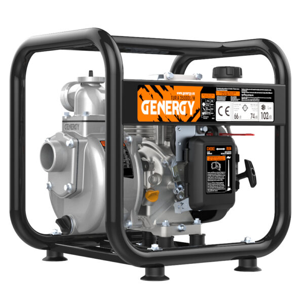 Motobomba Gasolina Turia 35.000 L/H 28 Mts Arranque Manual