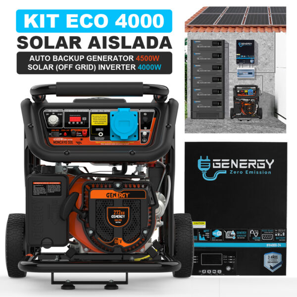 Kit Solar Genergy Eco 4000 (Moncayo-SOL + IFR4000)