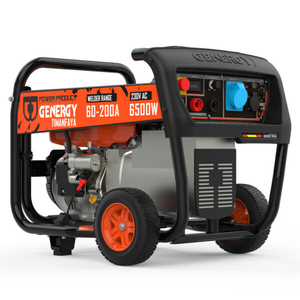 Motosoldadora Timanfaya 6500W 200A Arranque Eléctrico