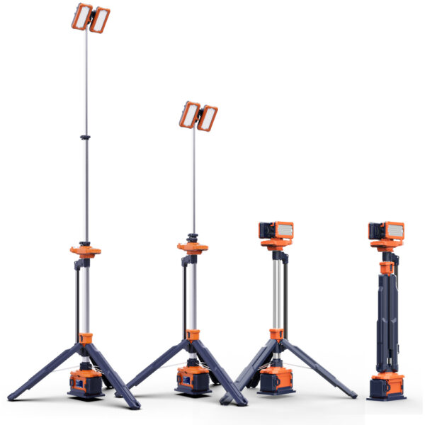 Torre Telescópica de Iluminación Portátil DIRECT-300 14000 lumens 3,1 metros