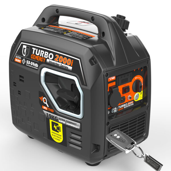 Generador Turbo 2000i-RC Inverter 1700W 230V Arranque Remoto
