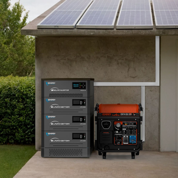 Plan Solar Vega Backup-C-> Generador Creta-Silent-SOL + Inversor 5200W + Batería LFP 15,36kWH + Paneles 6kW + Caja Protecciones + Cableado - Imagen 11
