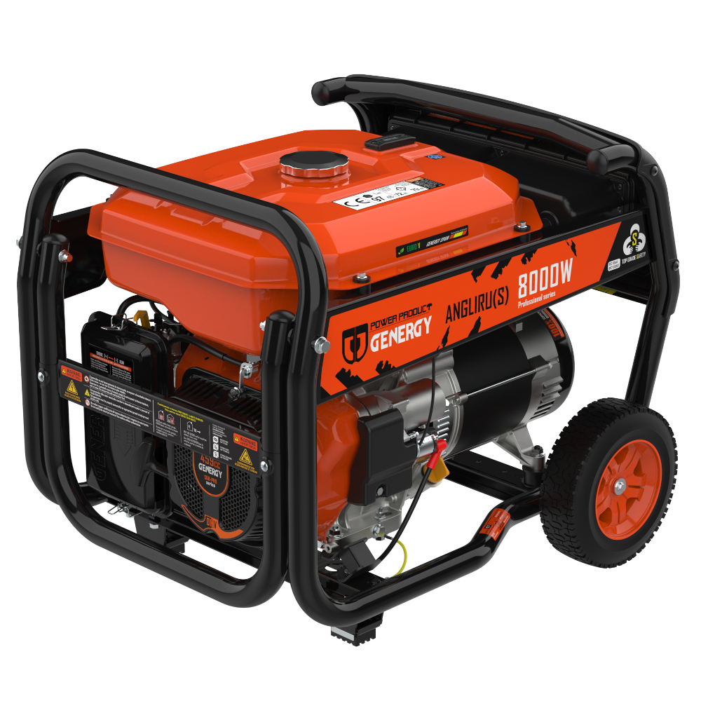 Generador 8000W 230V Arranque eléctrico Modelo Angliru-S - Imagen 2
