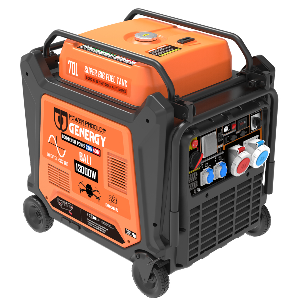 Generador trifásico 13000W 400V / 230V Inverter Silencioso Bali RC-SOL-ATS - Imagen 3
