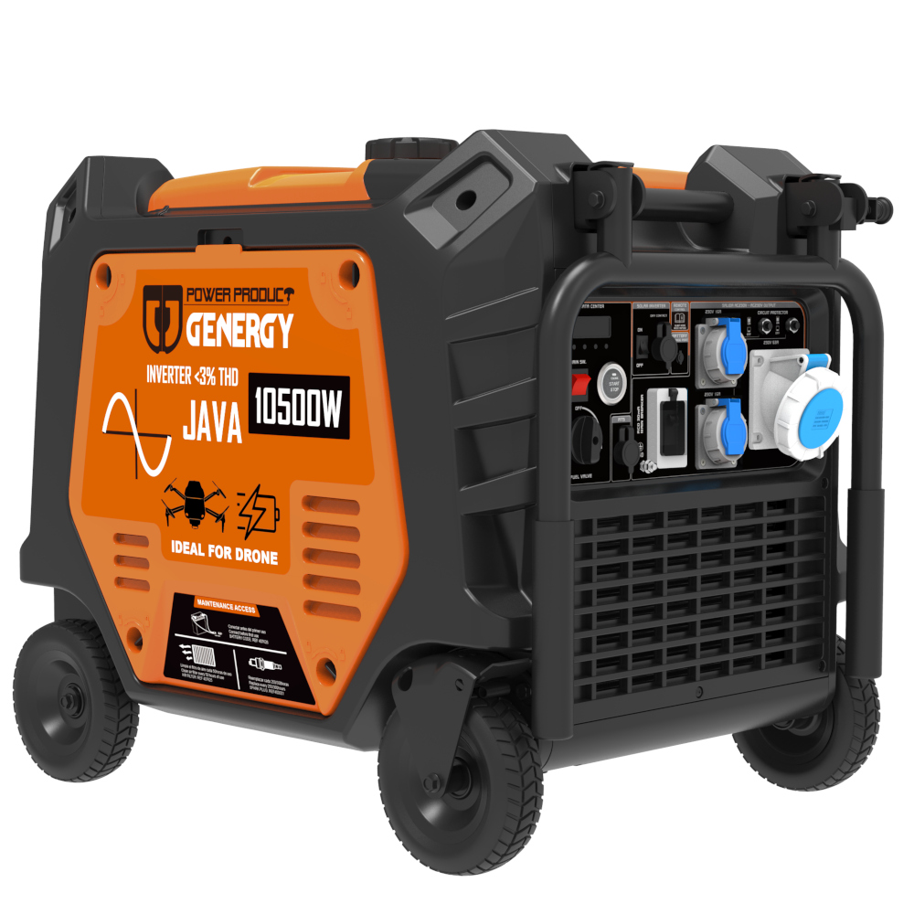 Generador 10500W-230V Inverter Silencioso Java RC-SOL-ATS