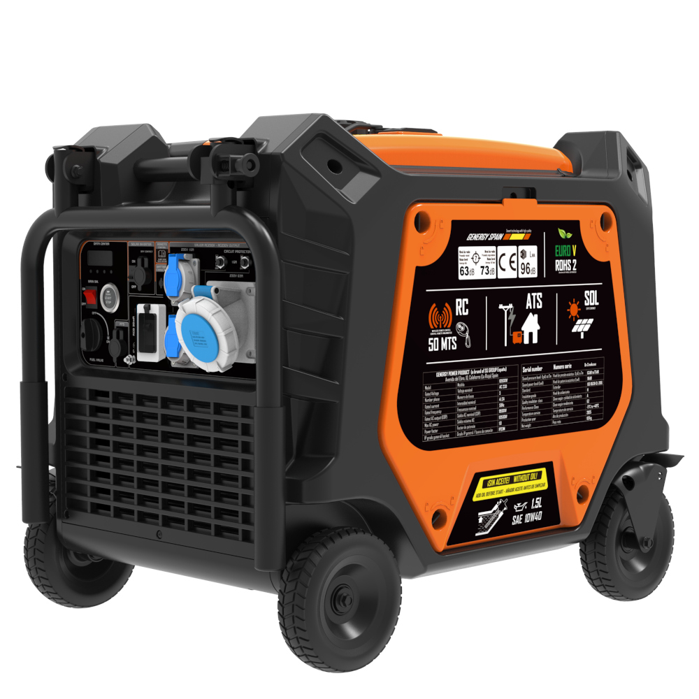 Generador 10500W-230V Inverter Silencioso Java RC-SOL-ATS - Imagen 2