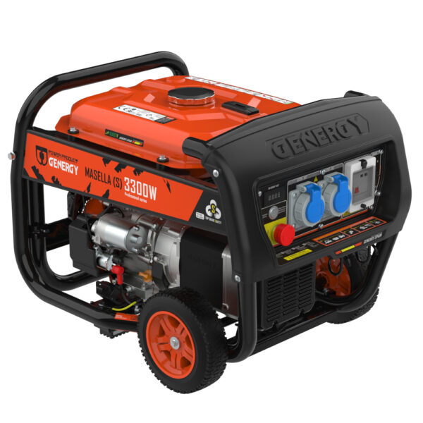 Generador 3300W 230V Arranque eléctrico Modelo Masella-S