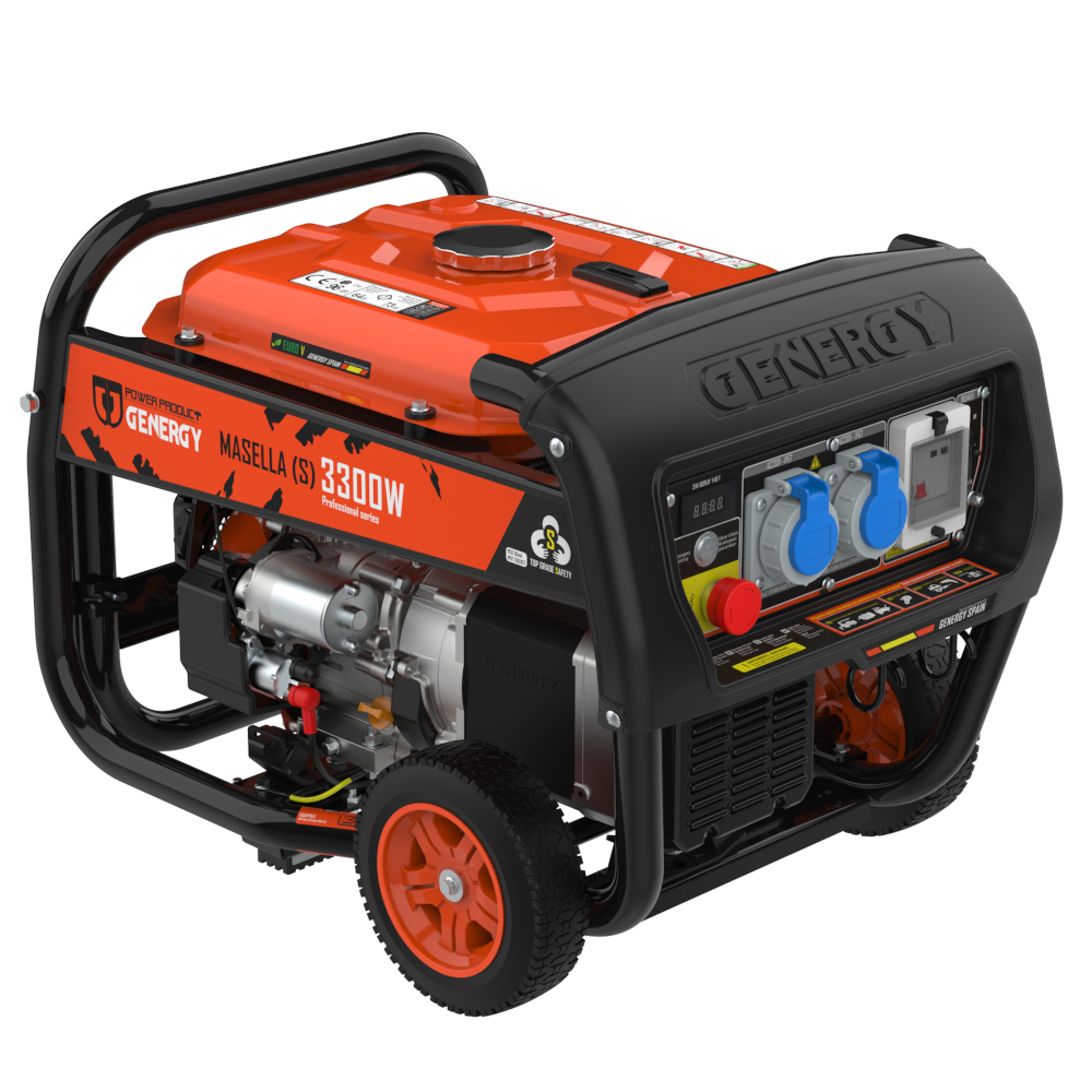 Generador 3300W 230V Arranque eléctrico Modelo Masella-S